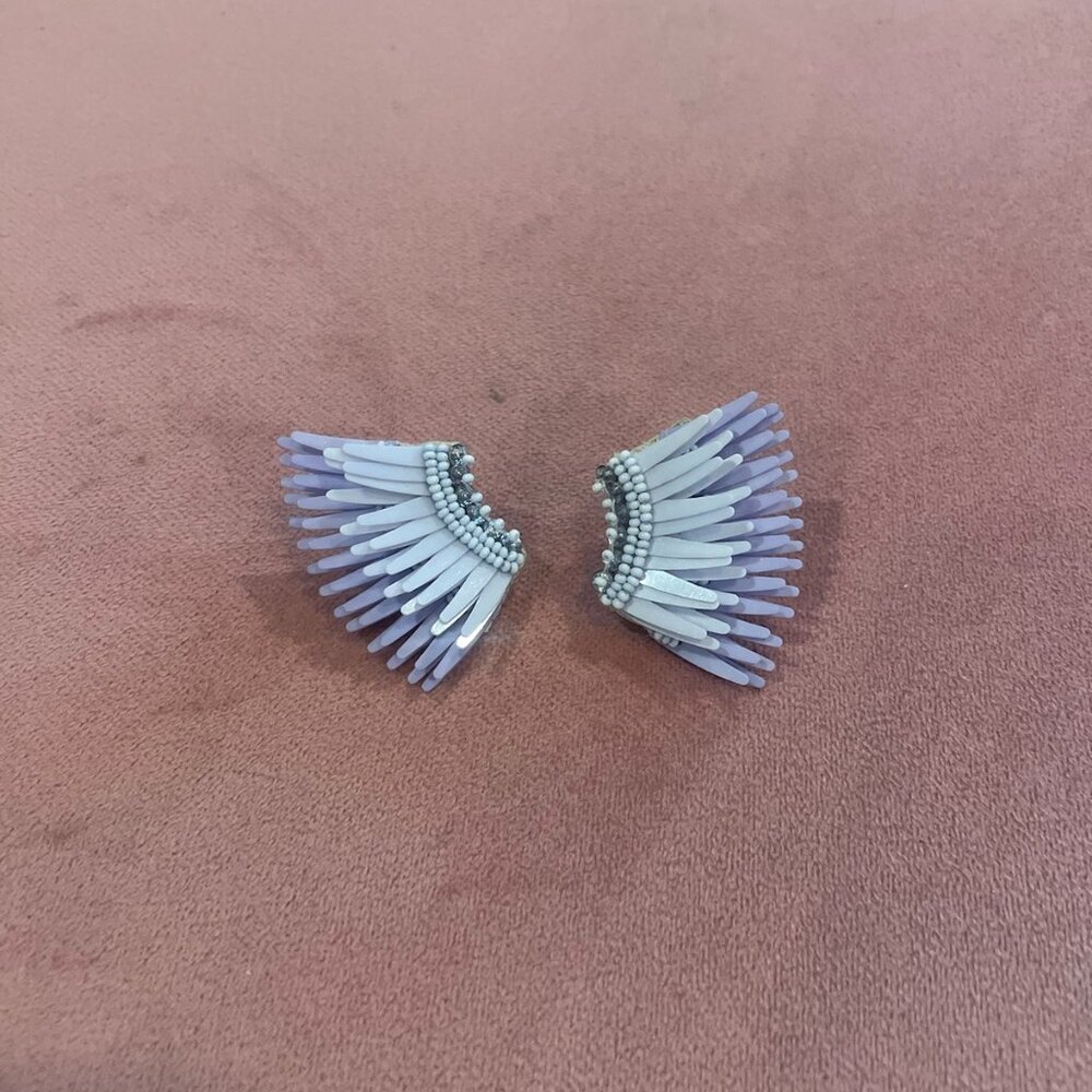 Mignonne Gavigan Mini Madeline Earrings Lavendar